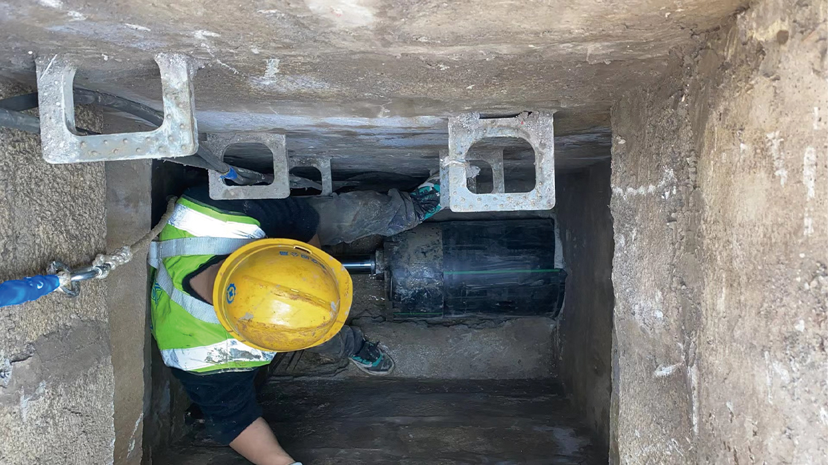 共和HDPE短管内衬法